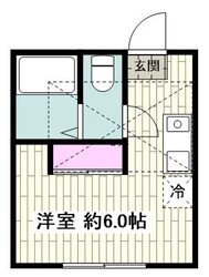 クレッセント井土ヶ谷の物件間取画像